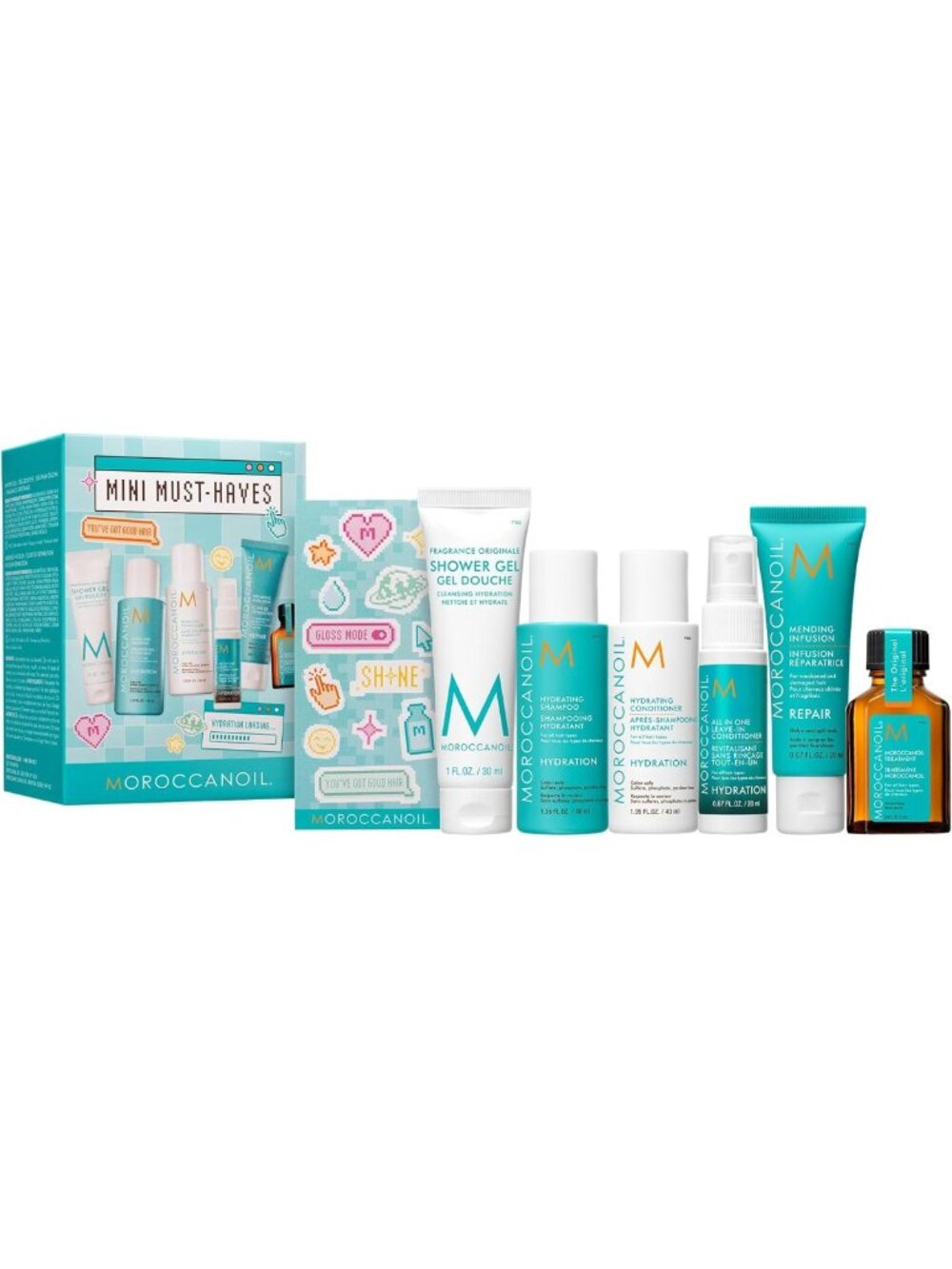 Deluxe Mini Sampler Set of Must-Have Hair Care Essentials for Healthy Locks
